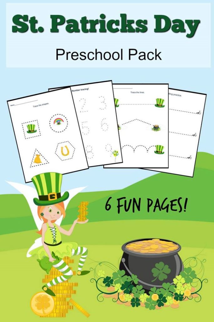 St Patrick's Day Preschool Pack