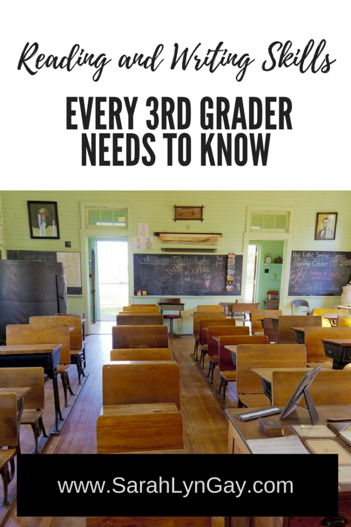 Reading and Writing Skills Every 3rd Grader Needs to Know