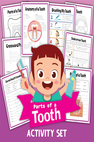 Our Tooth Activity Set Free Printable