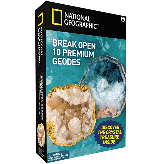 National Geographic Break Open 10 Geodes