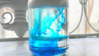 How to Make a Rain Cloud in a Jar Featured Image