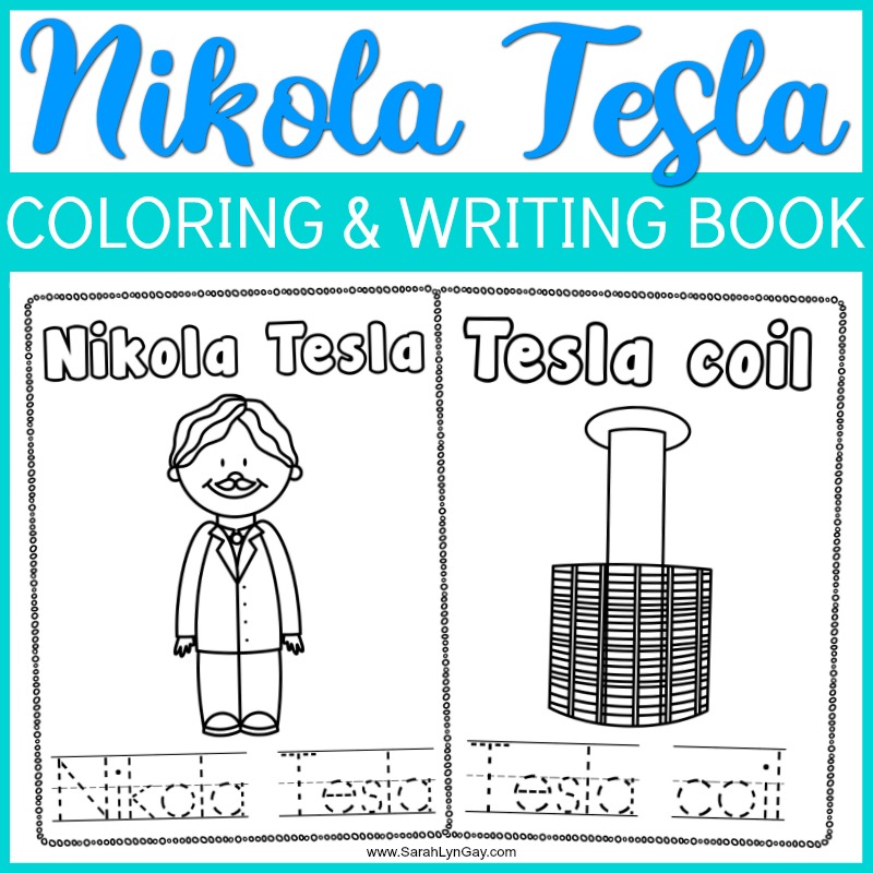 Nikola Tesla Accomplishments workbook article cover image