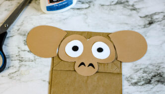All About Monkeys For Kids and a Monkey Puppet Craft