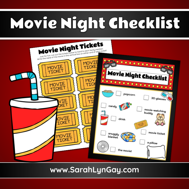 movienightchecklistSarahLynGay Sarah Lyn Gay