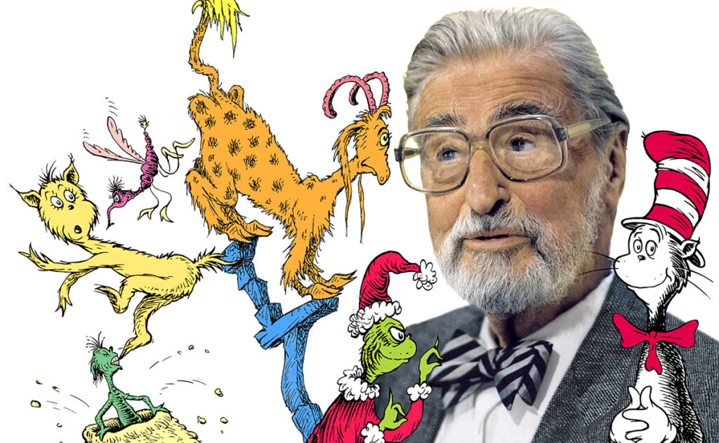 Dr Seuss was on a Stamp in 2004
