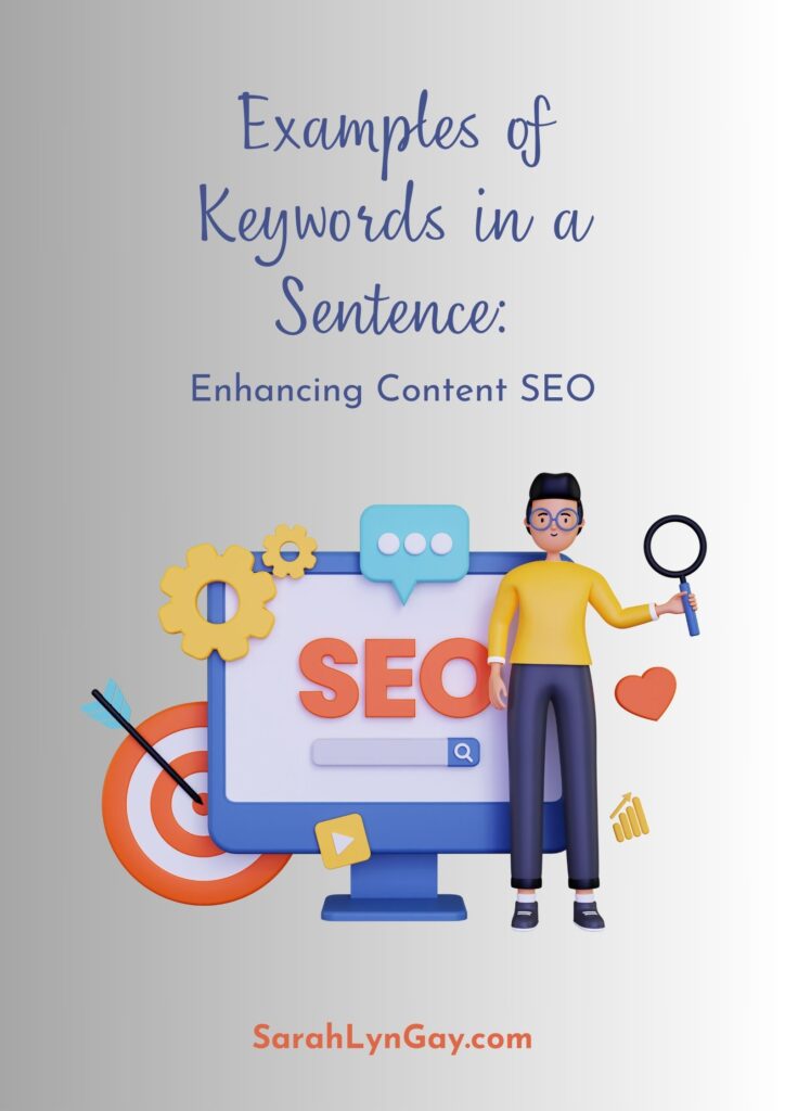 Examples of Keywords in a Sentence: Enhancing Content SEO Cover Image