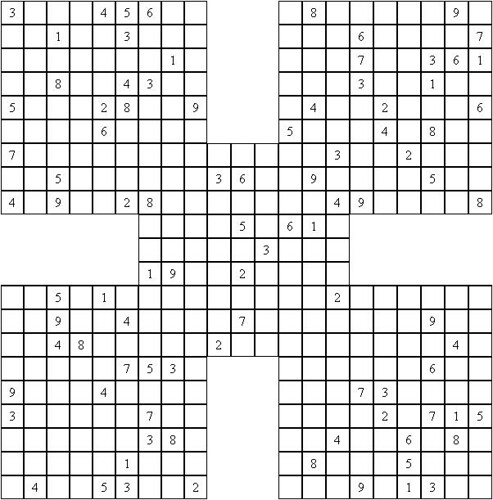 Math Logic Questions sudoku