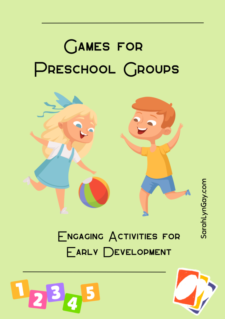Games for Preschool Groups Cover Image